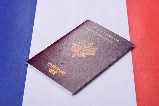 French passport for travel, immigration, education, and business. French passport