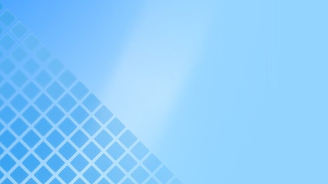 Abstract blue background with geometric square grid pattern and soft light gradient for modern business design