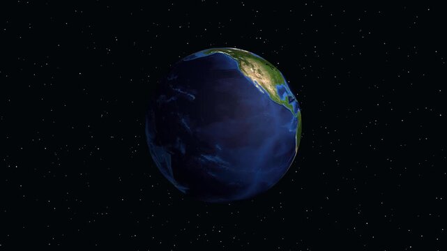 Earth Zoom Animation From Outer Space to Sydney Australia City Location
