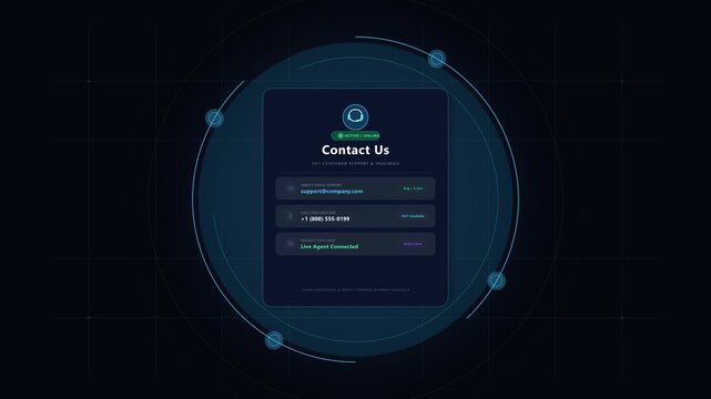 digital login screen animation, abstract interface with pixel art user profile and input fields, dark blue futuristic background