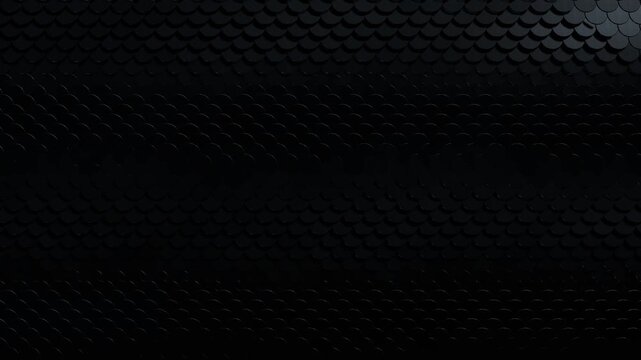 Abstract black scale pattern surface moving texture background loop