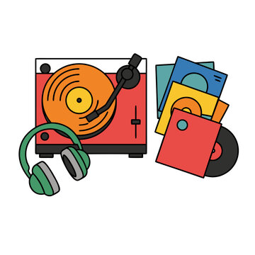 Vintage Analog Audio Session and Vinyl Collector Culture