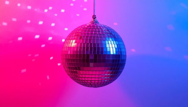 pink disco ball