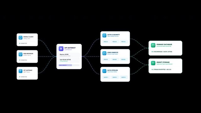 Multi Region Cloud Infrastructure Topology Distributed Mesh HUD