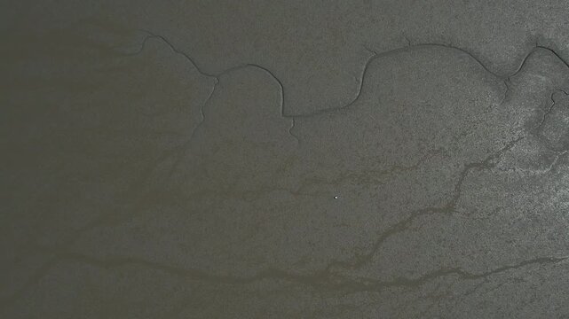 An aerial view of the tidal flats on Korea's west coast_01