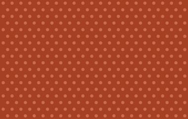 Light Polka Dot Pattern on Brown Background, Seamless Retro Circle Texture for Textile and Packaging © EBEN SAMUEL