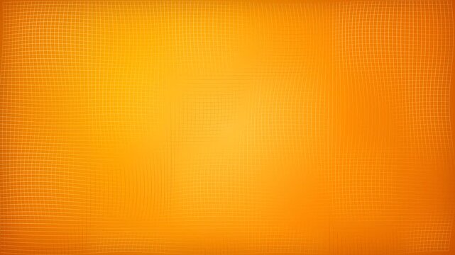 Abstract orange background with geometric grid pattern and warm golden gradient for modern creative design projects