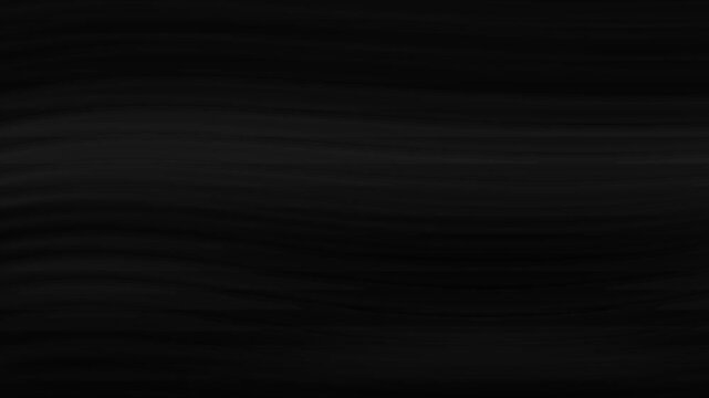 Dark minimalist abstract texture background with subtle horizontal waves and smooth gradients in deep black shades