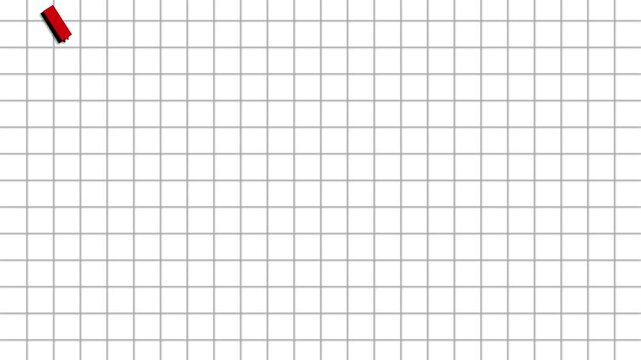 Animated downward trend line moving dynamically on a grid background a financial concept showing market decline or crisis.