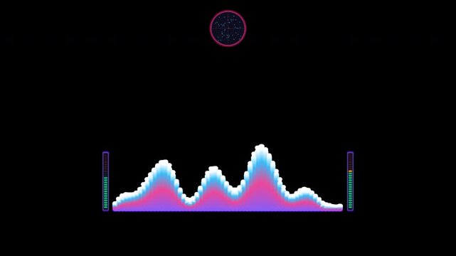 Dynamic Multi Band Audio Mastering Spectrum HUD with 64 band equalizer and stereo phase goniometer