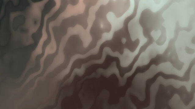Backgrounds, prints, designs. Damascus steel pattern with wavy lines, metal layers, darklight contrast, aesthetic surface texture.