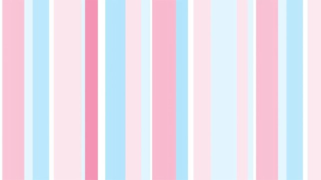 Cute pastel vertical stripes pattern background with soft pink and light blue colors for baby shower and children design