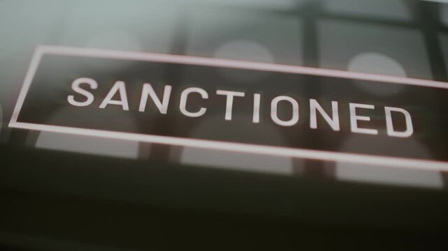 Sanctioned banner dominates identity watchlist records