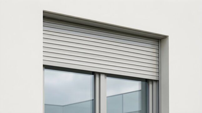 Exterior Roller Shutter Window Protection and Insulation