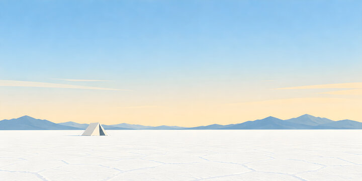 Kutch white desert travel graphic
