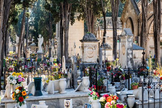 New Capuchin Cemetery, Palermo, Sicily, Italy, Europe