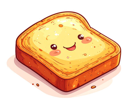 Sliced Bread 2D PNG 01