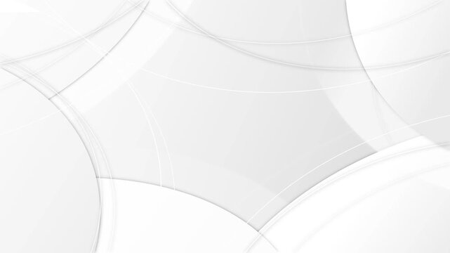 Elegant white paper waves clean geometric depth open copy space. background for business slides, wellness advertising, wedding titles, technology explainers, product launches premium minimalist design