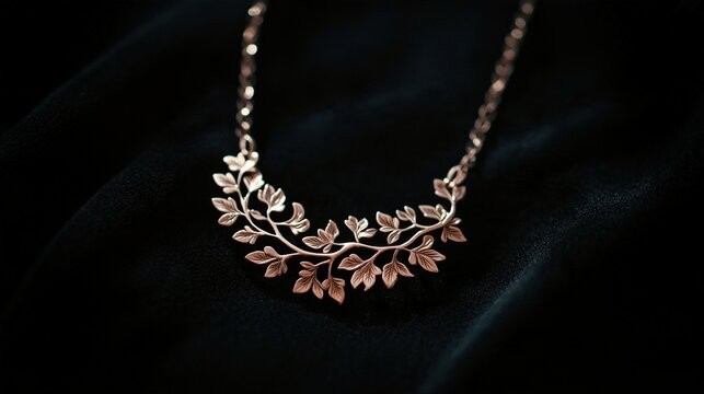 sinuous. Art Nouveau style silver pendant necklace with flowing vines and floral motifs. event programs, museum guides, designed for cultural heritage projects and event programs, supports education.