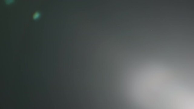 Real lens flare for overlay long focal length lens