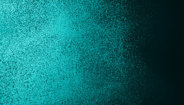 Close-up of aqua bubbly foam on liquid surface