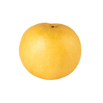 Asian Pear cutout, full depth of field.
