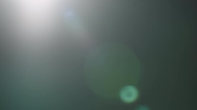 Real lens flare for overlay long focal length lens