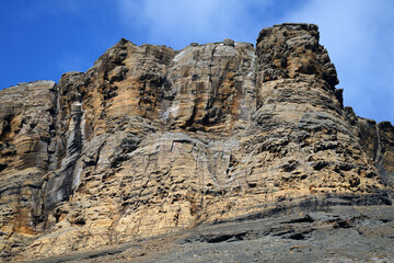 Ile de Brown Bluff dans la presqu'ile.Antarctique et la mer de Weddell © Laurent JAMIN
