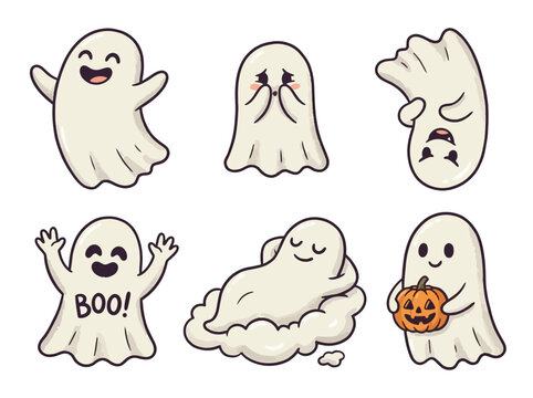 set personaggi di Halloween