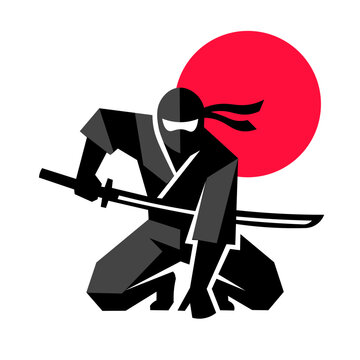 logo arti marziali, ninja, karate