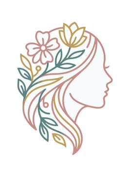 LOGO PARRUCCHIERE PER DONNA