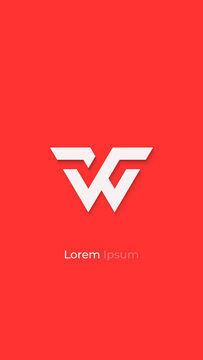 Elegant Outline Logo Reveal Vertical