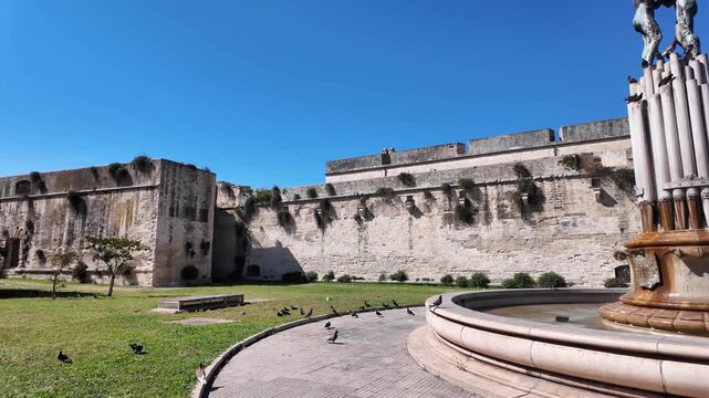 Amazing view of The Old town of Lecce, Apulia Region, Italy