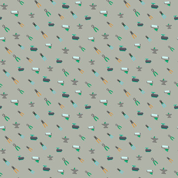 Pattern of Assorted Tools