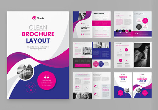 Corporate Brochure Layout