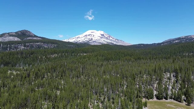 Landing with South Sister - Oregon