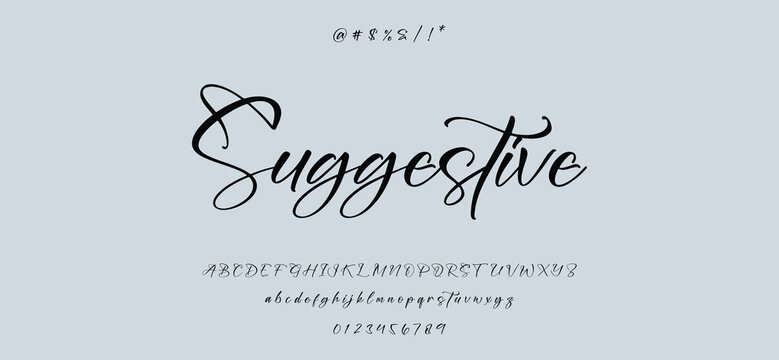 Beauty Luxury font alphabet logo. Typography beautiful fashion elegant classic letters serif italic fonts decorative wedding vintage blossom logos. vector 