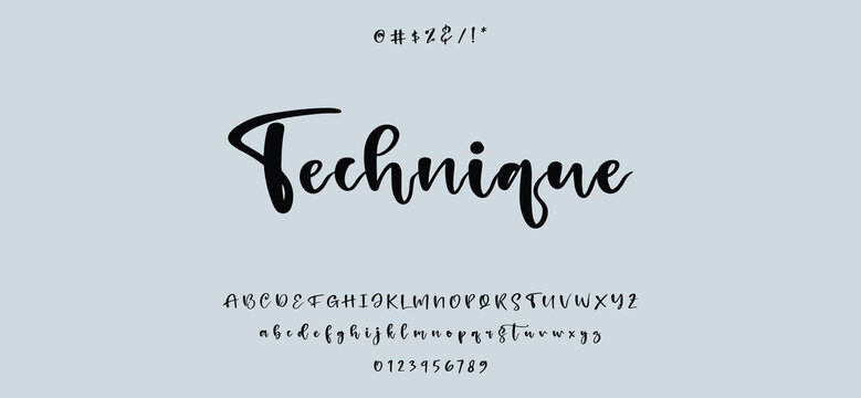Hand drawn vector alphabet. Modern monoline signature script font. Elegant Signature Font. Best Alphabet Beautiful Calligraphy Signature Font