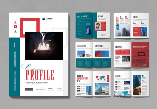 Company Profile Brochure Template