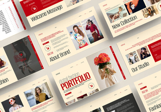 Fashion Portfolio Presentation Template