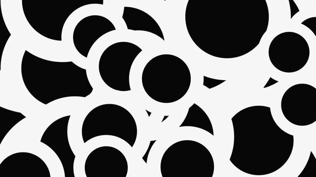 Red and white target symbols stay fixed as emphasis jumps between targets with subtle scale and brightness changes, creating a guided motion effect for education, UI, social posts, and kids visuals.
