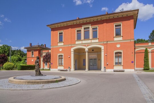Empress Elisabeth Museum in the old railway station in Possenhofen, P&ouml;cking, Lake Starnberg, Upper Bavaria, Bavaria, Germany
