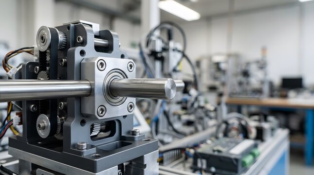 precision shaft support bearing assembly for reliable rotary motion control in automated machinery and industrial production systems