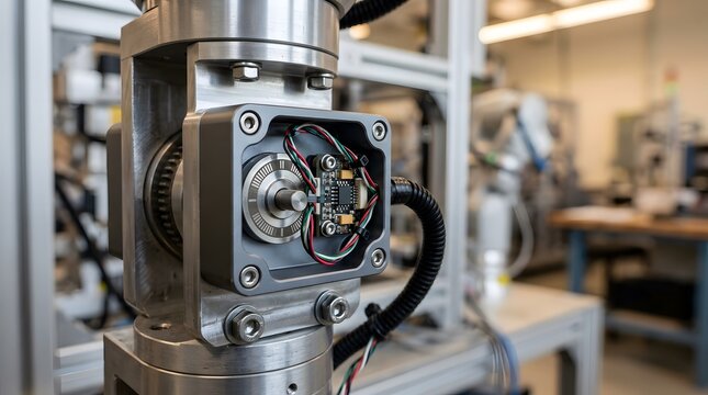 robotic joint position sensor for precision motion feedback, industrial automation, machine control, and smart manufacturing equipment