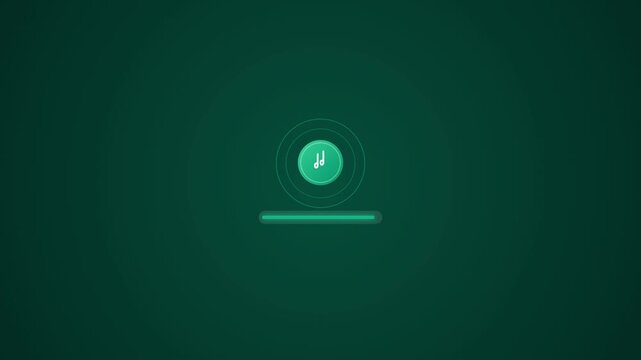 Volume Control Slider Animation Loop