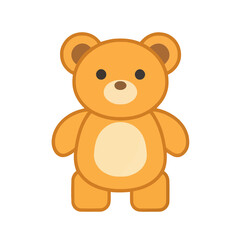 Fototapeta premium Cartoon teddy bear illustration