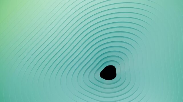 Abstract blue wave flowing black hole bg able to loop endless 4k