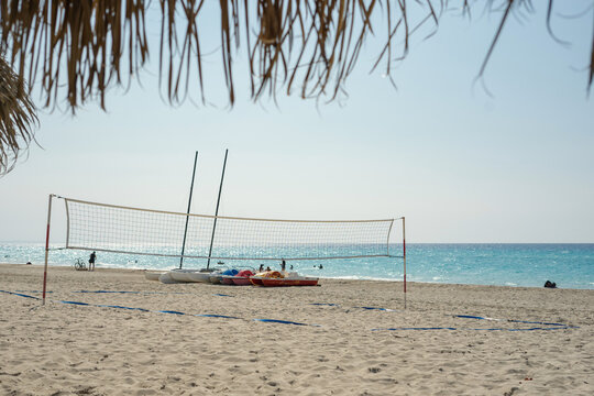 Views on Cuba Island, Varadero. Blue ocean, white sand, old cars.