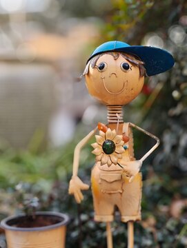 doll in garden