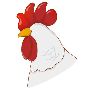 rooster and hen
